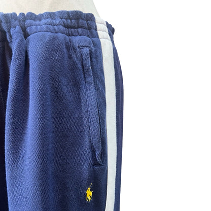 Vintage 90’s Polo Ralph Lauren Pique Knit Side Zip Track Pants XL