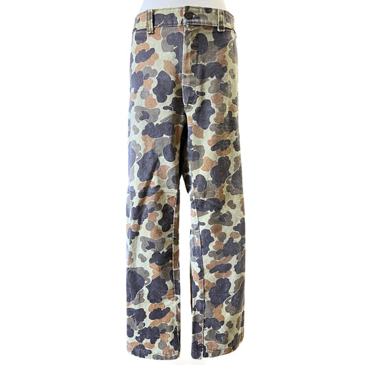 Vintage 1980’s LL Bean Frog Skin Camo Hunting Pants XXL