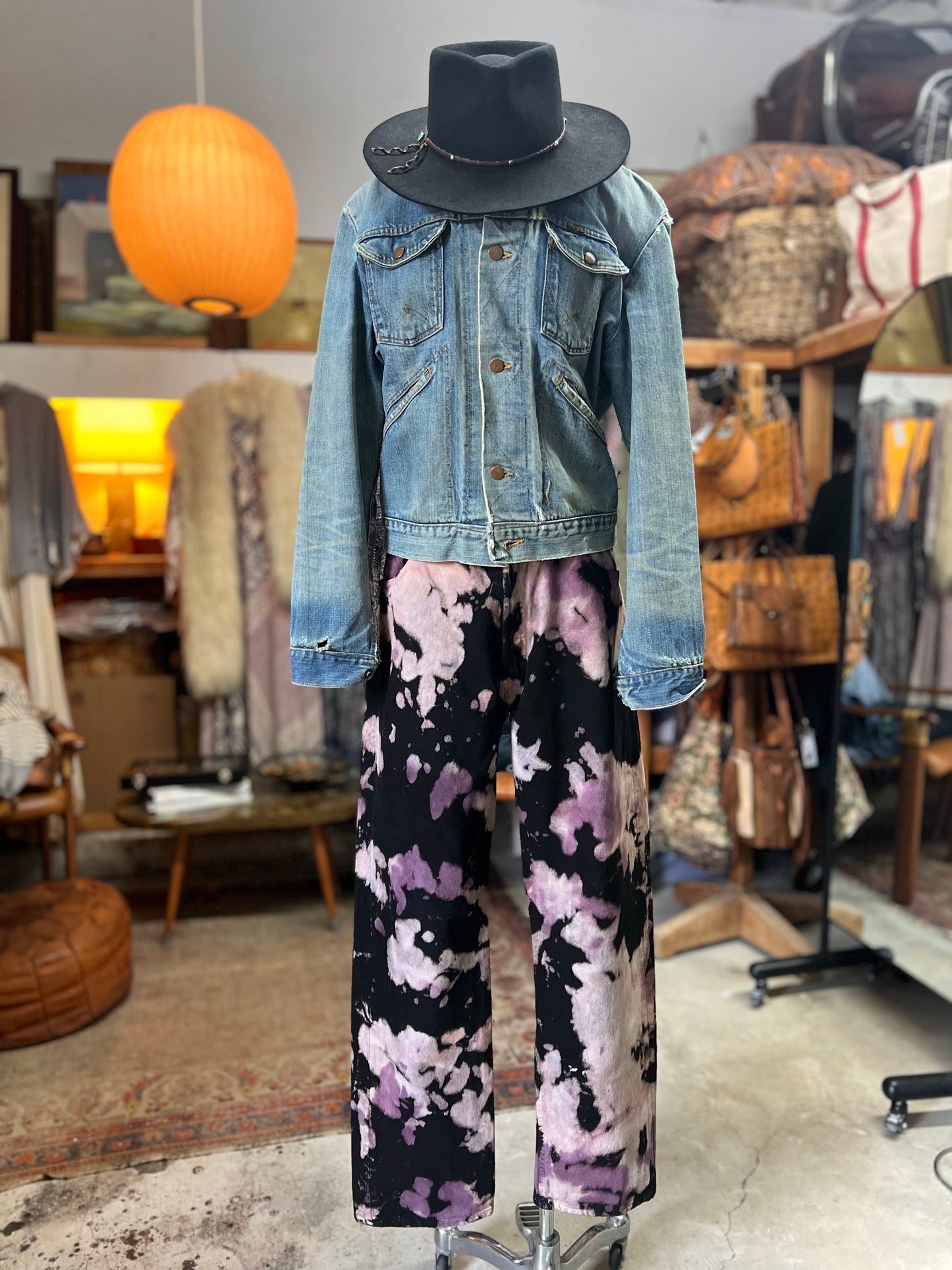 Vintage One of a Kind Tie Dye Levi’s 501 Made In LA 36X30