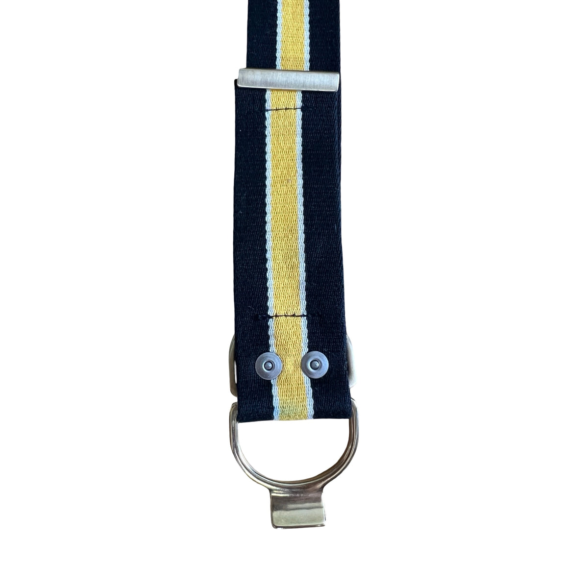 RARE Vintage 1990’s Vivienne Westwood Man Striped Canvas Webbing D-Ring Belt