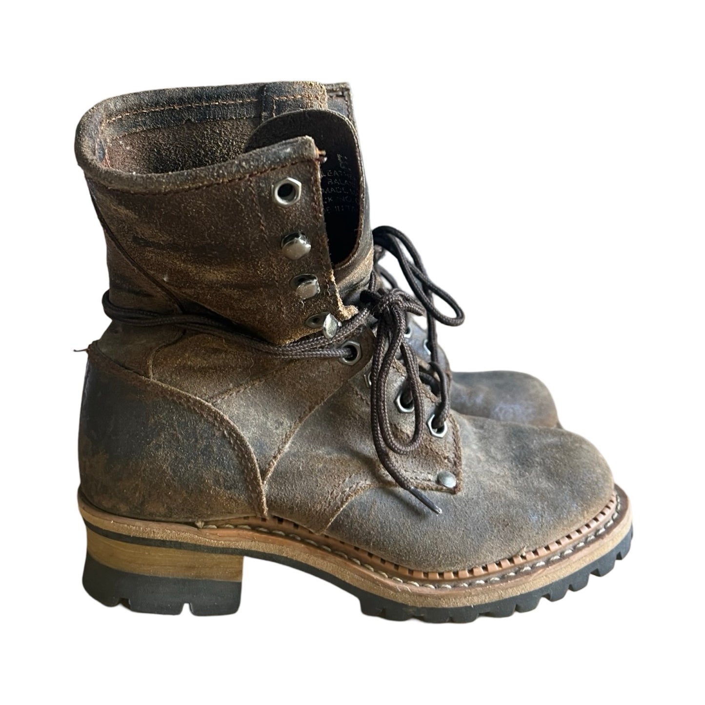 Vintage 90’s Georgia Logger Boots Men’s 5 Womens 7