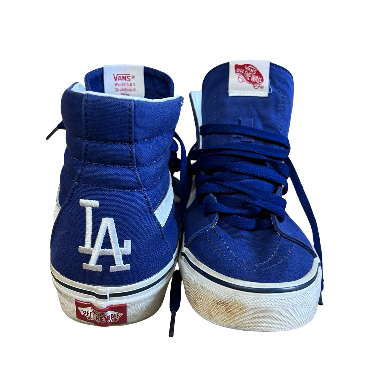 Rare Vintage 2016 Vans X LA Dodgers Collab 7.5/9