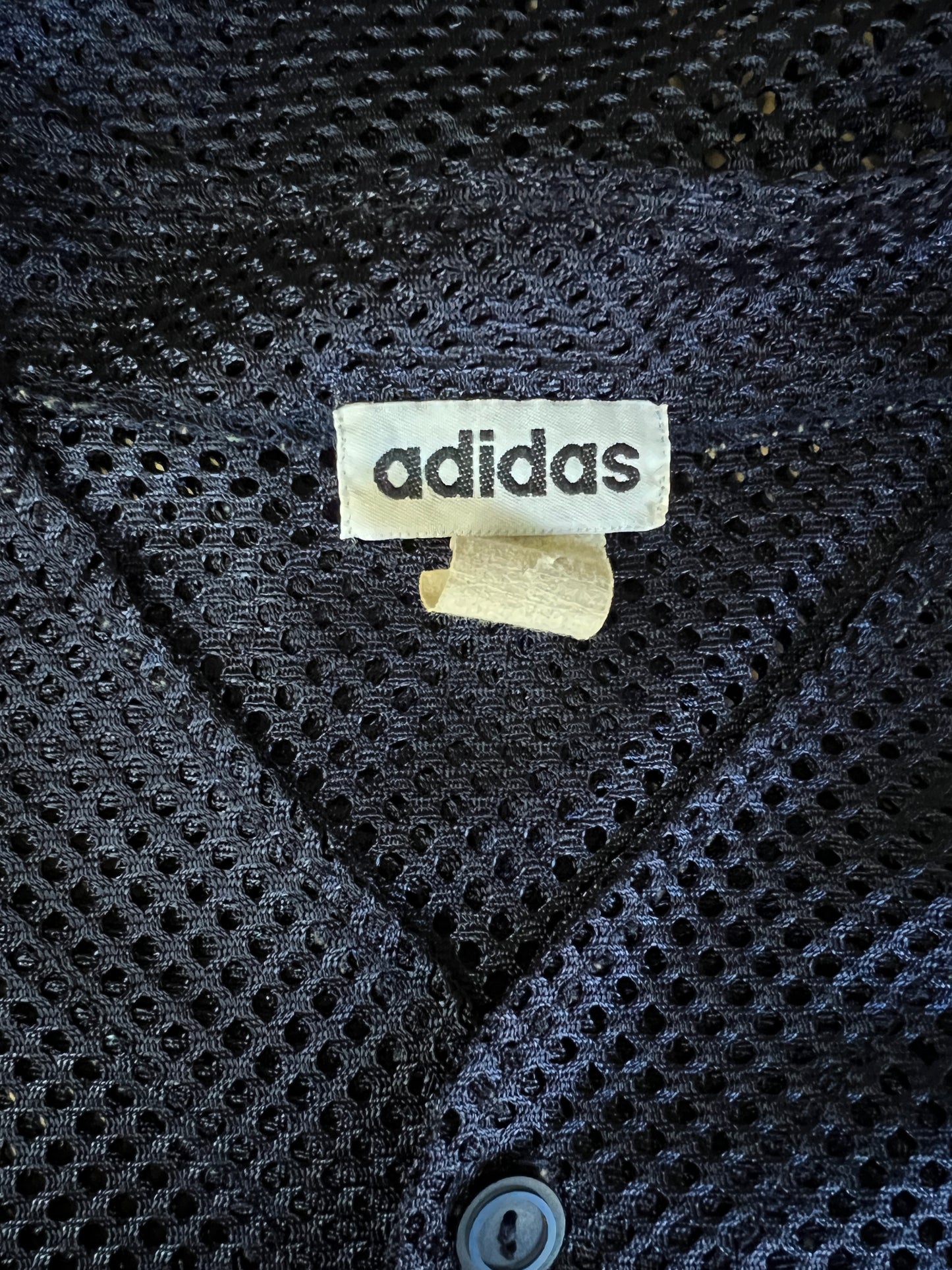 Super Rare Vintage 80’s Adidas Yankees Mesh Baseball Shirt XL