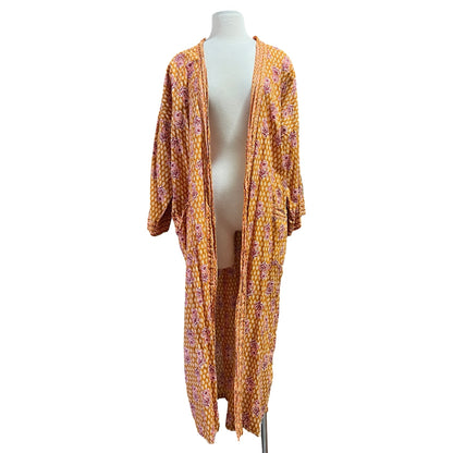 Chan Luu Small Batch Block Print Cotton Alice Robe O/S Never Worn