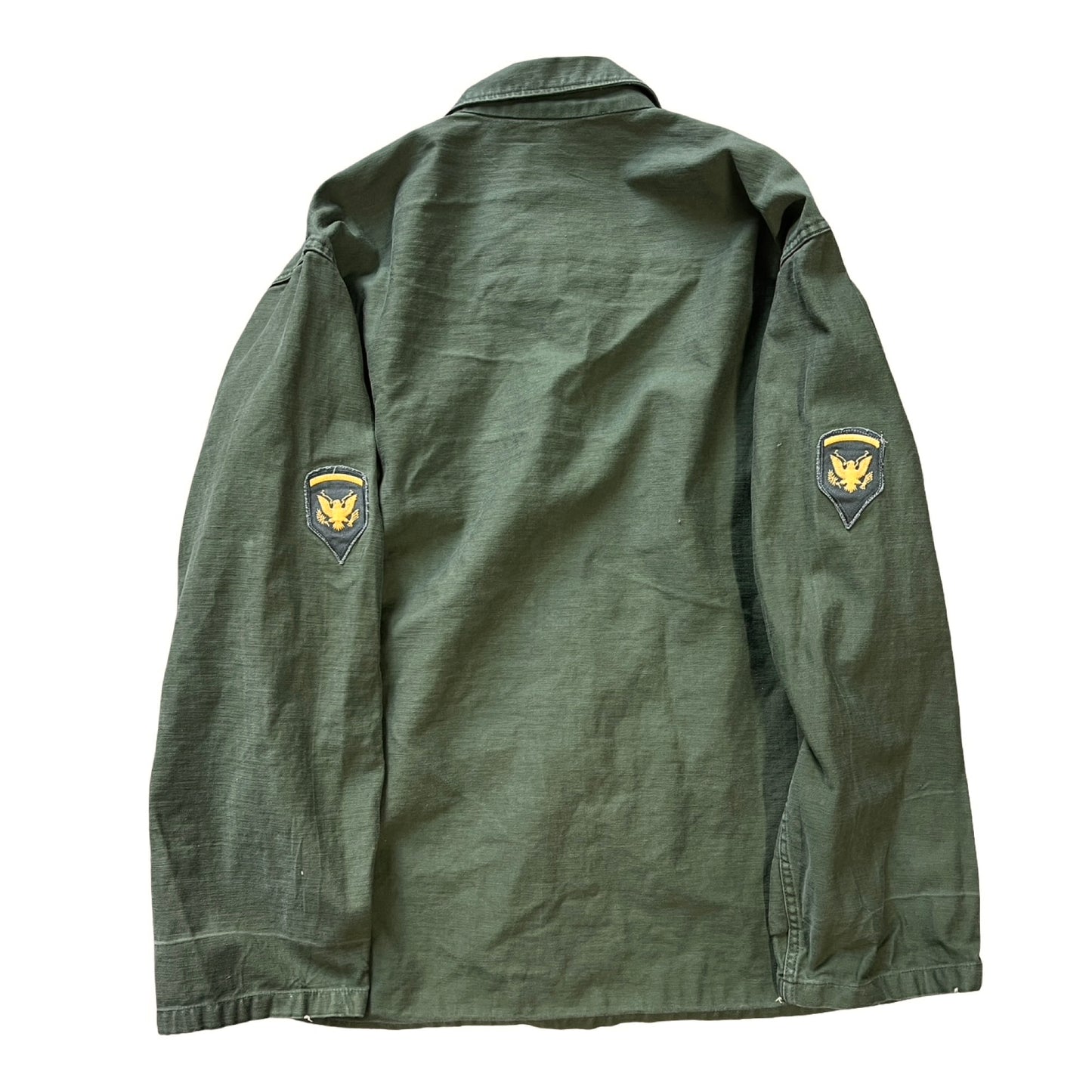 Vintage Oversized Distressed OG 107 Army Jacket XL