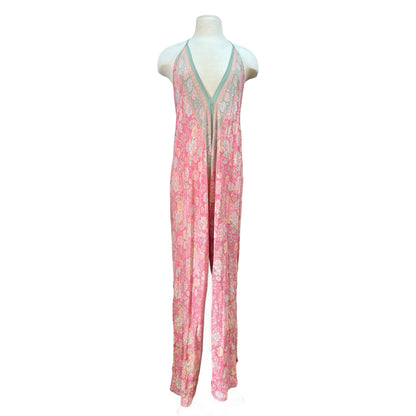 SunChild One Of A Kind Silk Jumpsuit O/S Never Worn
