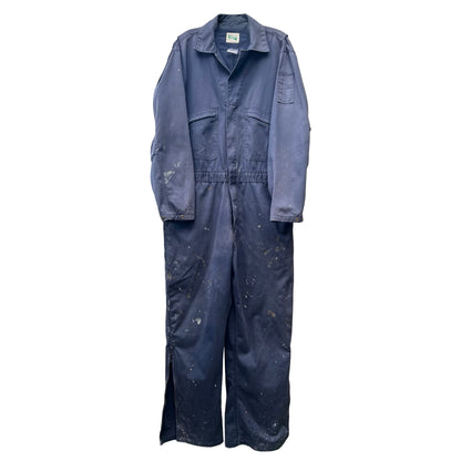 Vintage 1950’s Key Mechanics Coverall Jumpsuit Heavily Distressed XXL