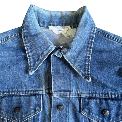 Vintage 70’s JC Penney Denim Snap Front Workwear Jacket