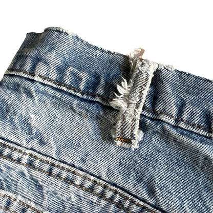 Vintage Distressed Levi’s Orange Tab 517 Flares Made in USA El Paso, TX 36 x 30