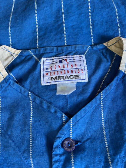 Vintage 1990’s LA Dodgers Hideo Nomo Button Front Mirage Jersey XL