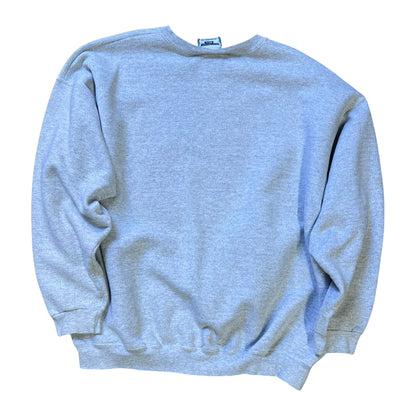 Vintage 1990’s Lee Ultraweight Jeep Distressed Sweatshirt Worn to Perfection XXL