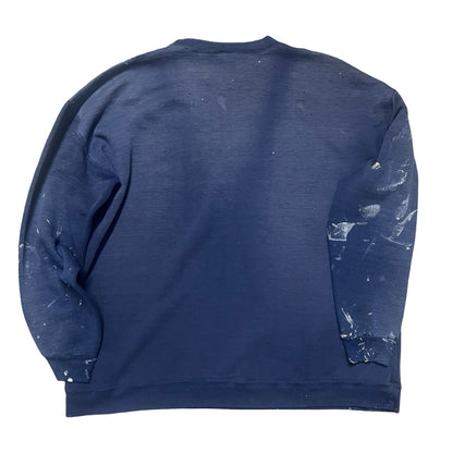 Vintage Distressed Oversized Russell Sweatshirt w/ MV Logo XXL #14