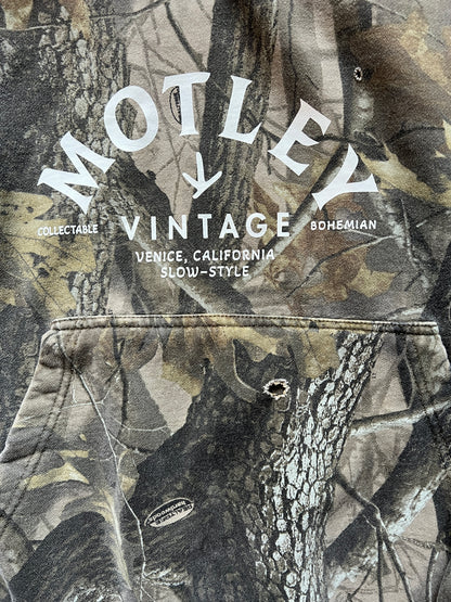 Vintage Oversized Distressed Camo Hoodie w/ MV Logo (Copy) XXXL #2