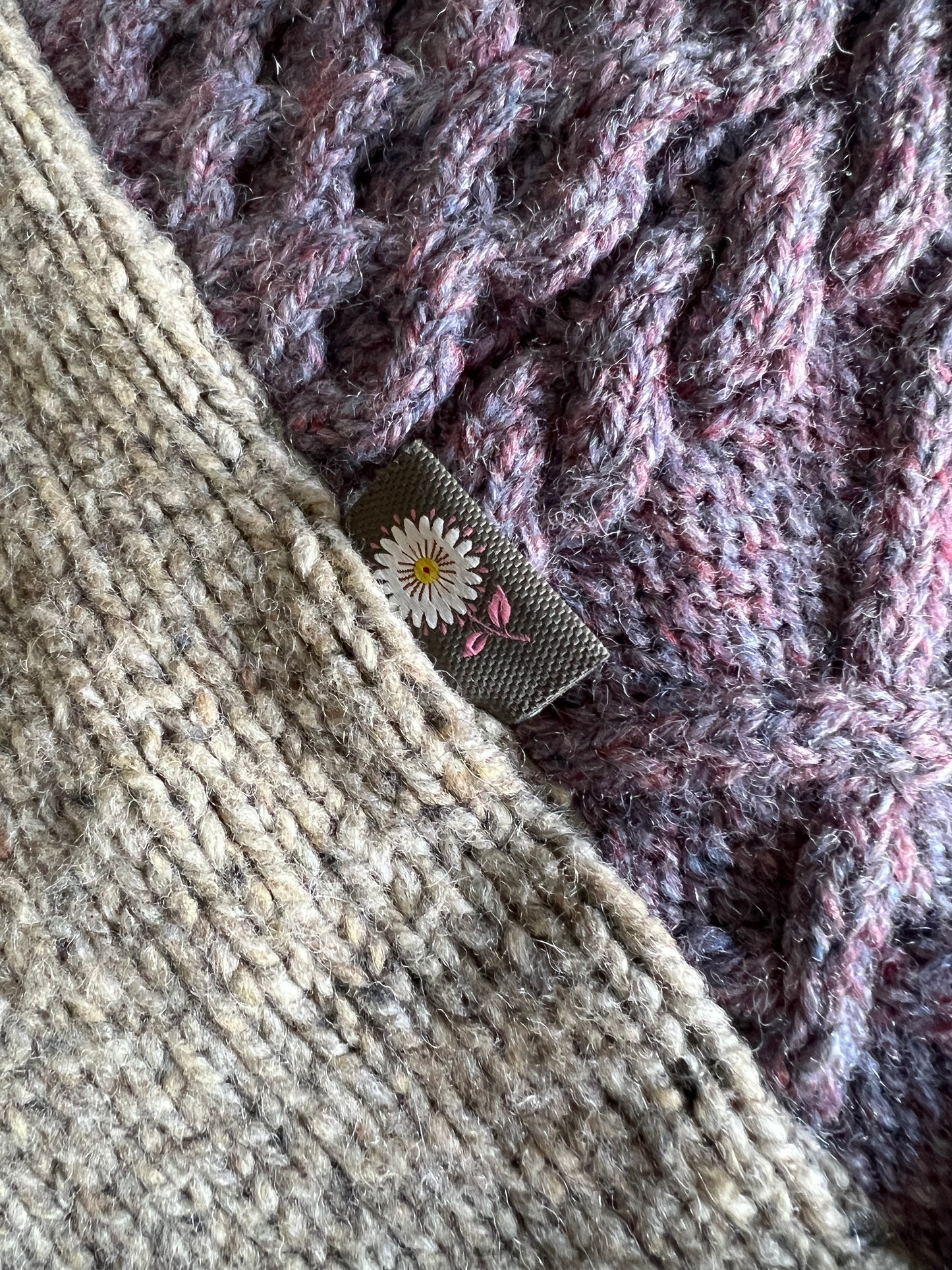 Honeybea One Of A Kind Patchwork Poncho O/S