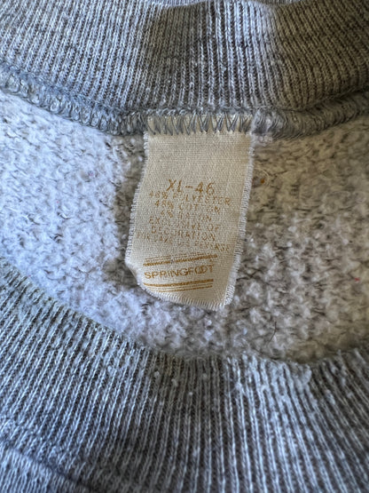 Vintage Rare 1970’s Springfoot Raglan Crewneck Sweatshirt w/ MV Logo XL #19