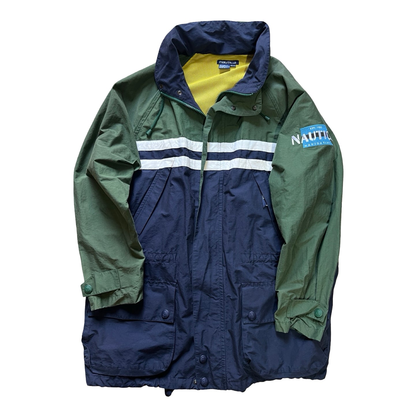 Vintage 90’s Nautica Sailing Windbreaker Oversized XXL