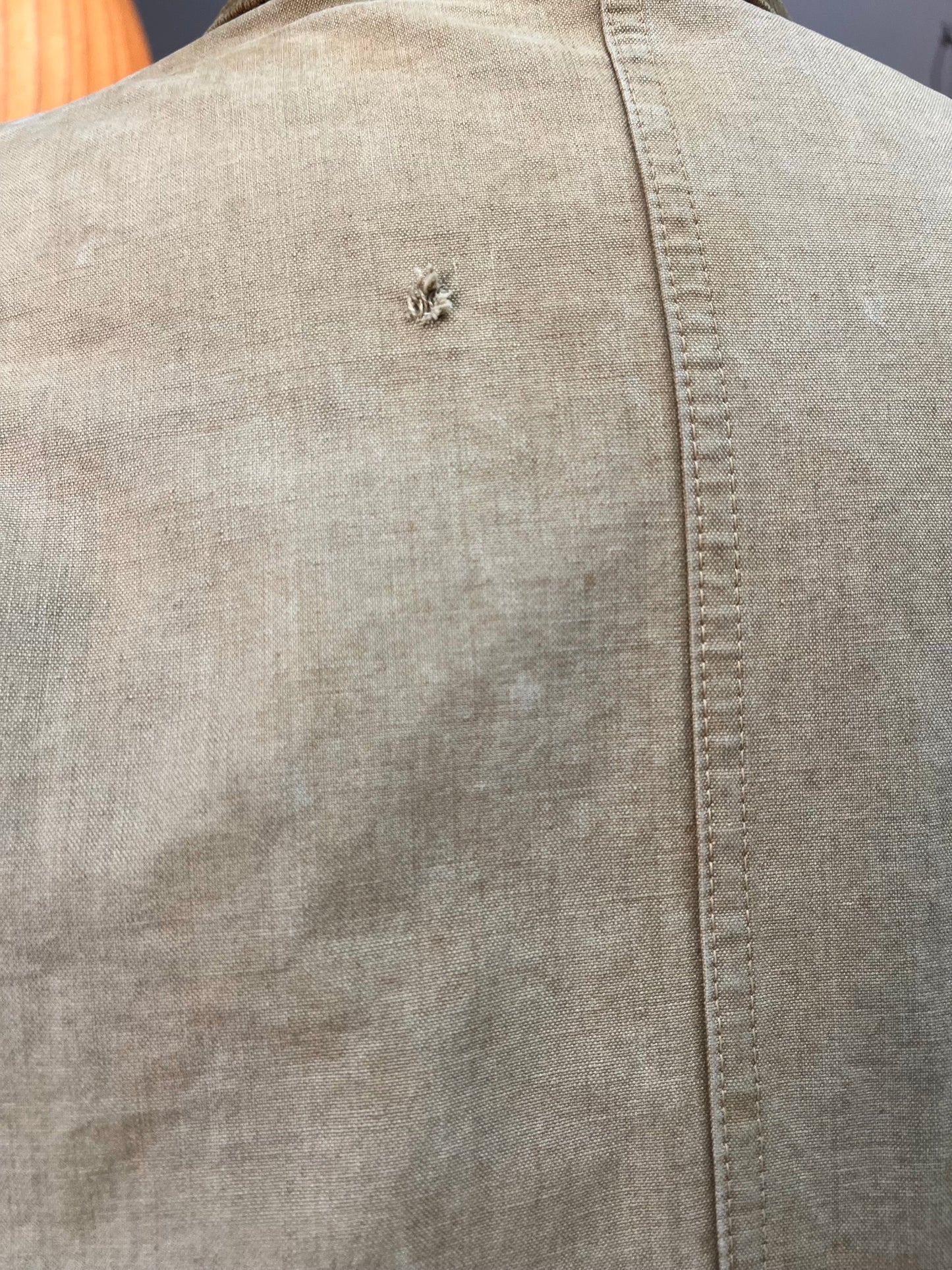 Vintage 1950’s Duxbak Hunting Jacket Heavily Distressed XL