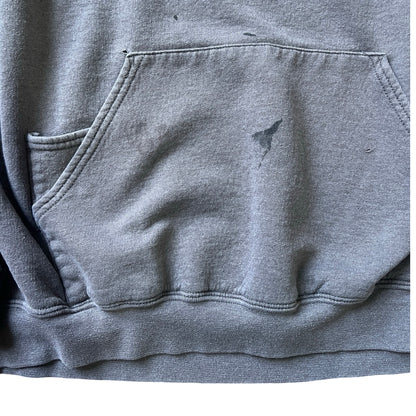Vintage 90’s Fruit of the Loom Faded Hoodie w/ MV Logo XXL #11 Worn To Perfection