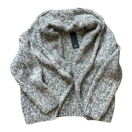 Line The Label Shawl Collar Cocoon Cardigan L NWT