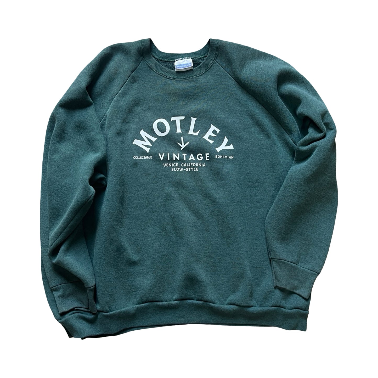 Vintage Oversized 90’s Fruit of the Loom Raglan w/ MV Logo XXL #9