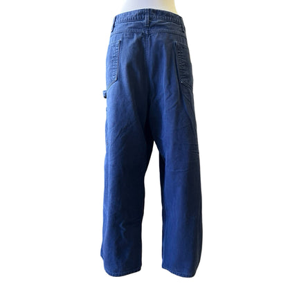 Vintage Navy Carhartt Canvas Carpenter Work Pants