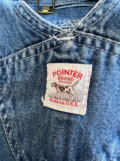 Vintage 1990’s Pointer Oversized Overalls 42/46