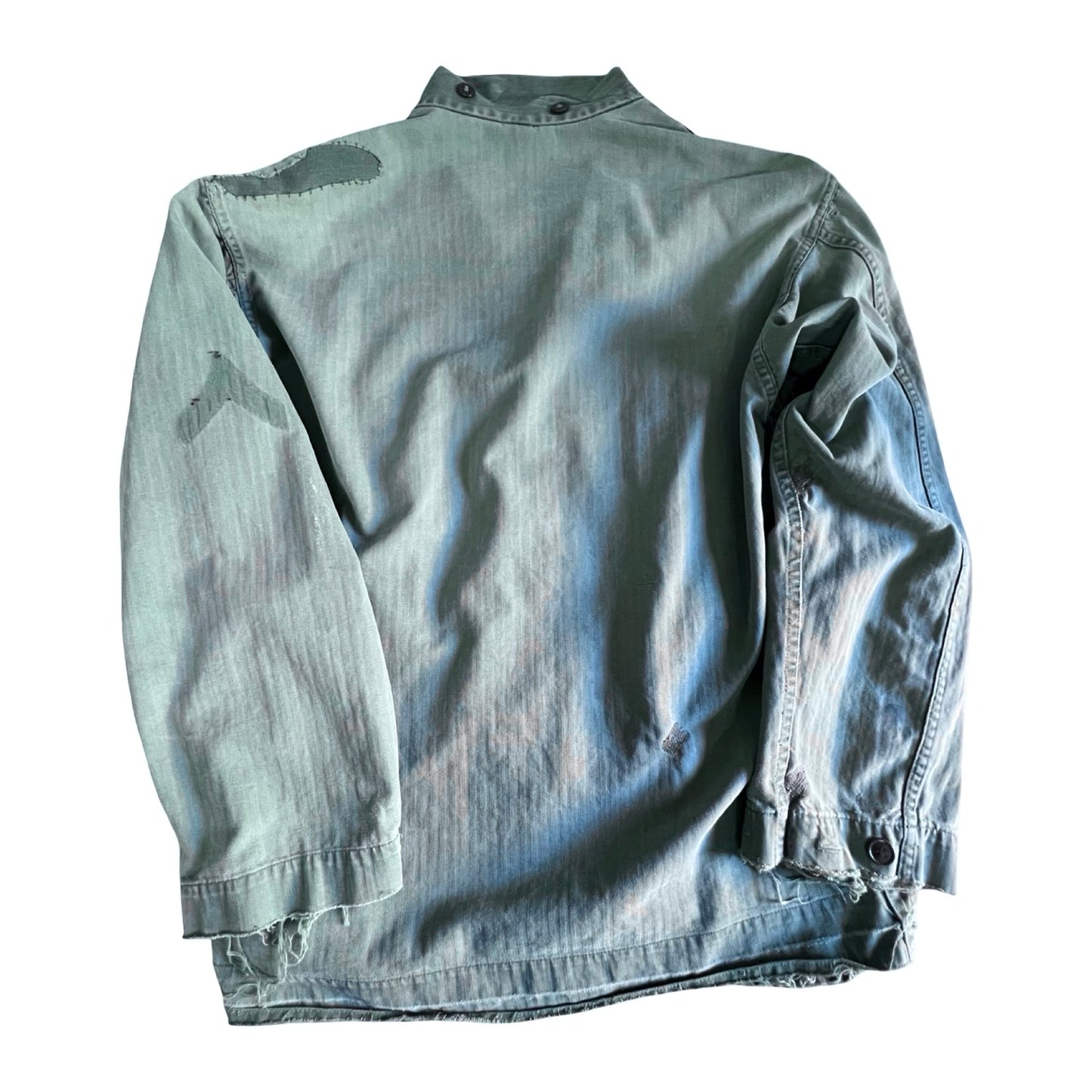 Rare Vintage 1950’s M50 OG-107 WWII Distressed Military Field Jacket 36