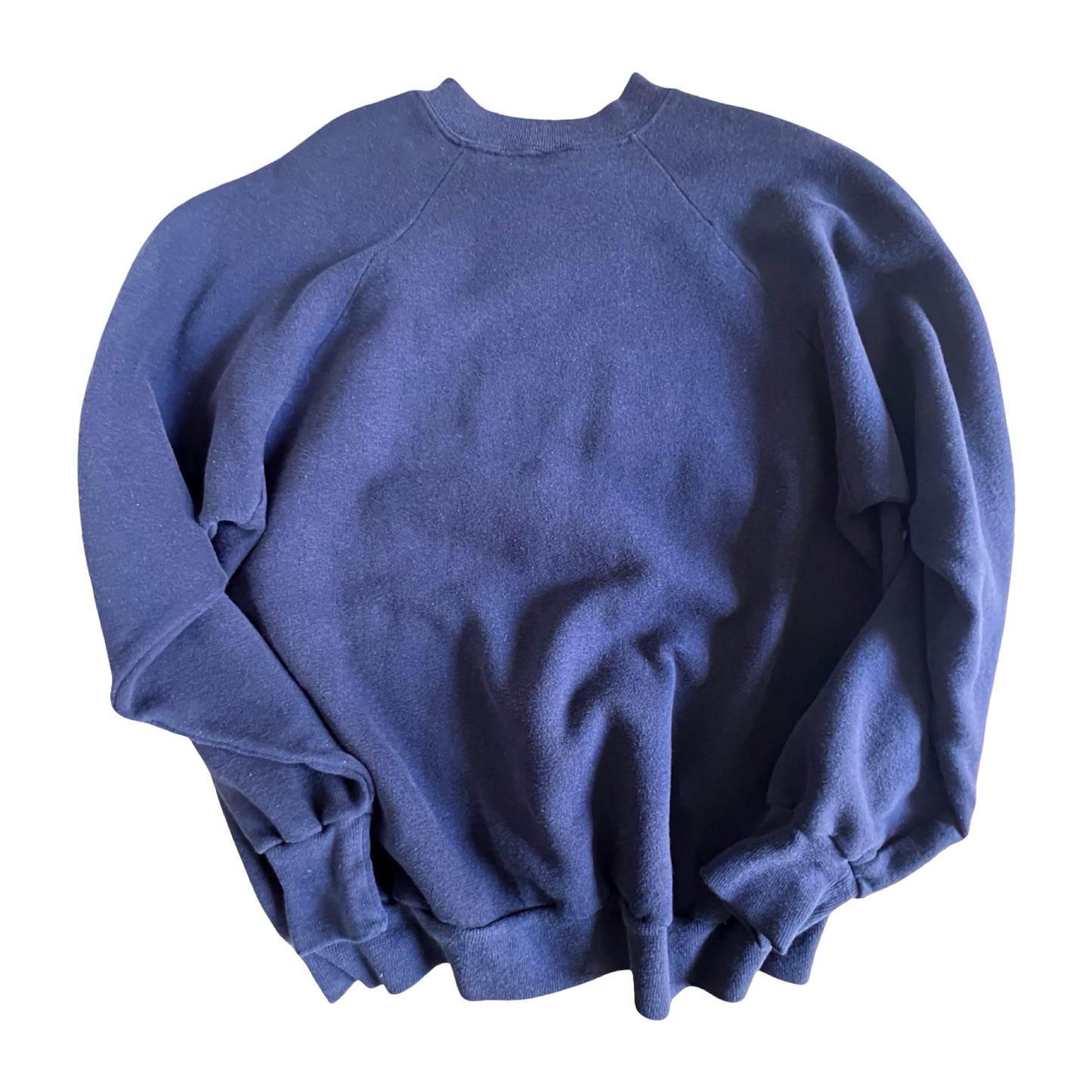 Vintage 80’s Flocked Penn State University Raglan Crewneck L/XL