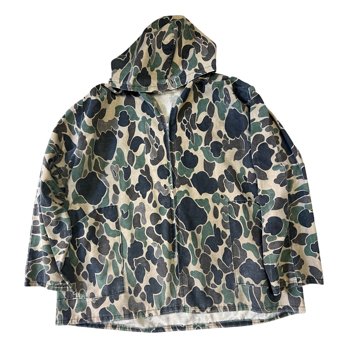 Vintage 1970’s Field N’ Forest Oversized Camo Jacket XXL