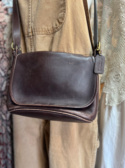 Vintage Butter Soft 1994 Coach Patrica Legacy 9951 Crossbody Bag Beautiful Patina