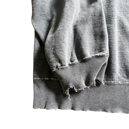 Vintage 80’s Heavily Distressed Gap Sweatshirt w/ MV Logo XL