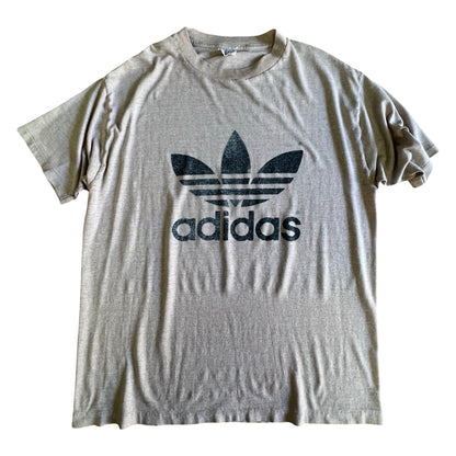 RARE Adidas 1970’s Double Sided Trefoil Logo Single Stitch Tee Rare Color XL