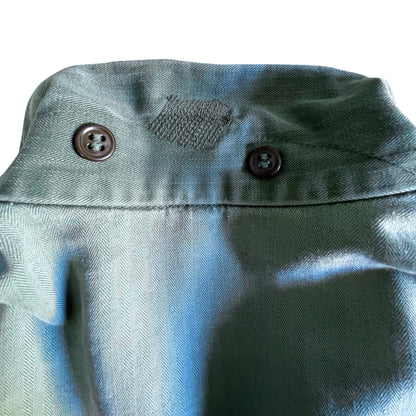 Rare Vintage 1950’s M50 OG-107 WWII Distressed Military Field Jacket 36