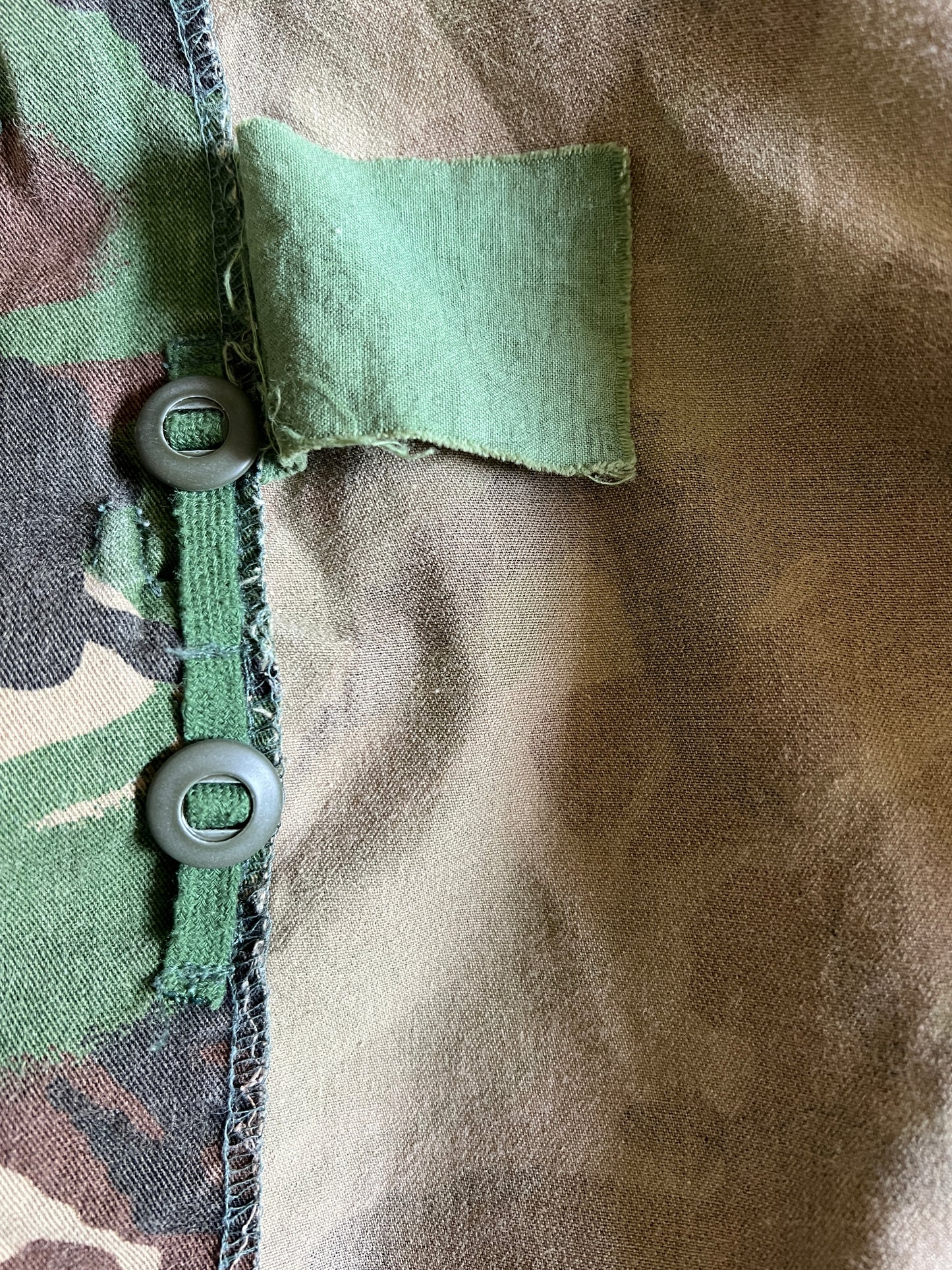 Vintage British Military DPM Oversized Camouflage Field Jacket