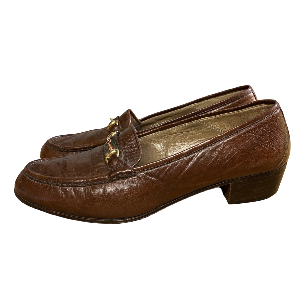Rare Vintage 1970’s Gucci Oxblood Horse Bit Loafers