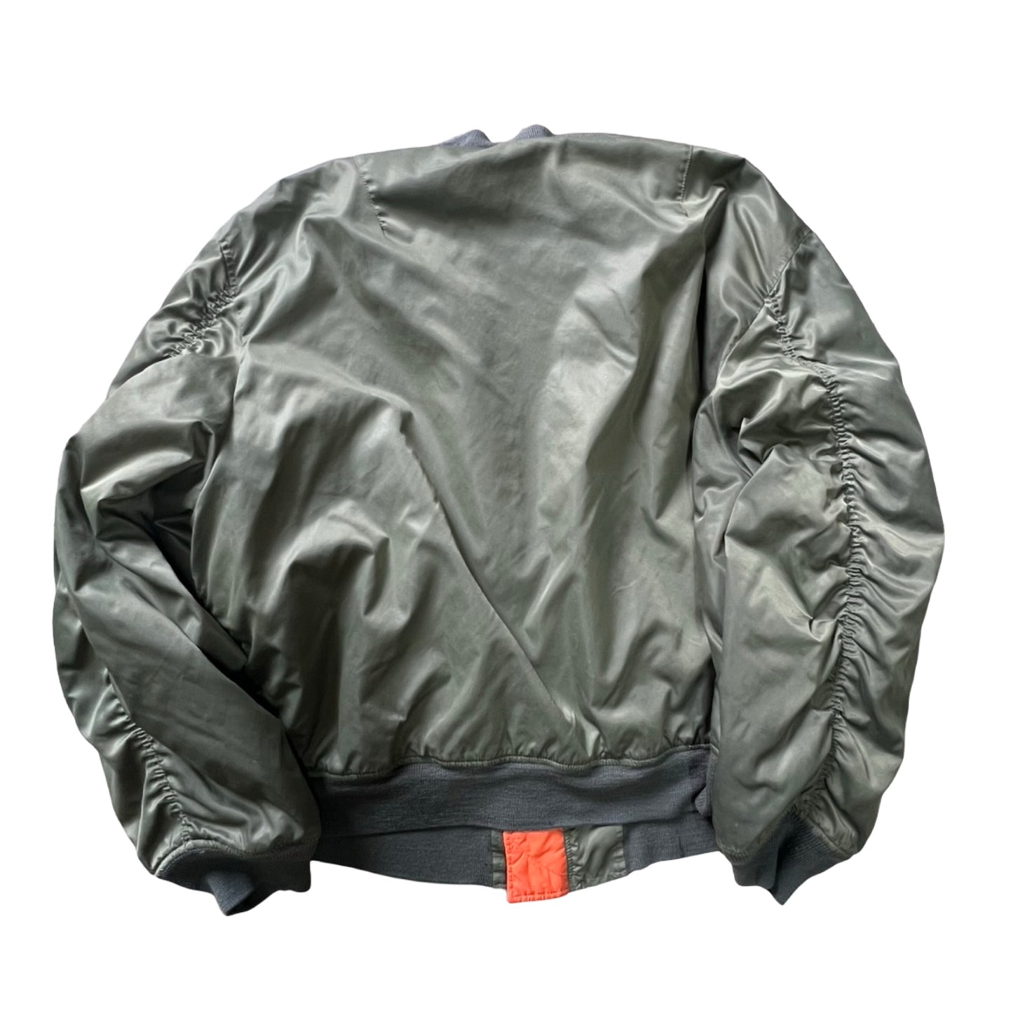 Vintage 80’s MA-1 Oversized Reversible Bomber Jacket 2XL