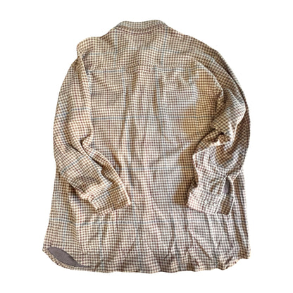 Vintage 90’s Willis & Geiger Oversized Houndstooth Button Down XL
