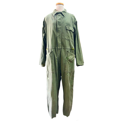 Vintage OG 107 Oversized Distressed Army Jumpsuit XL