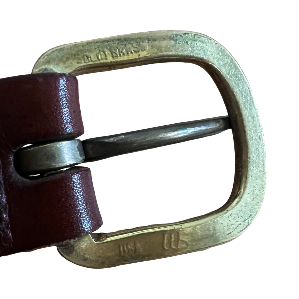 Vintage 1980’s Leather Man Limited Lobster Ribbon Belt 40