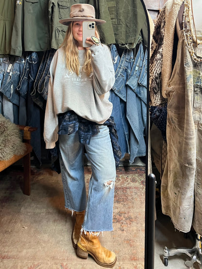 Vintage Levi’s Distressed 505’s Raw Hem