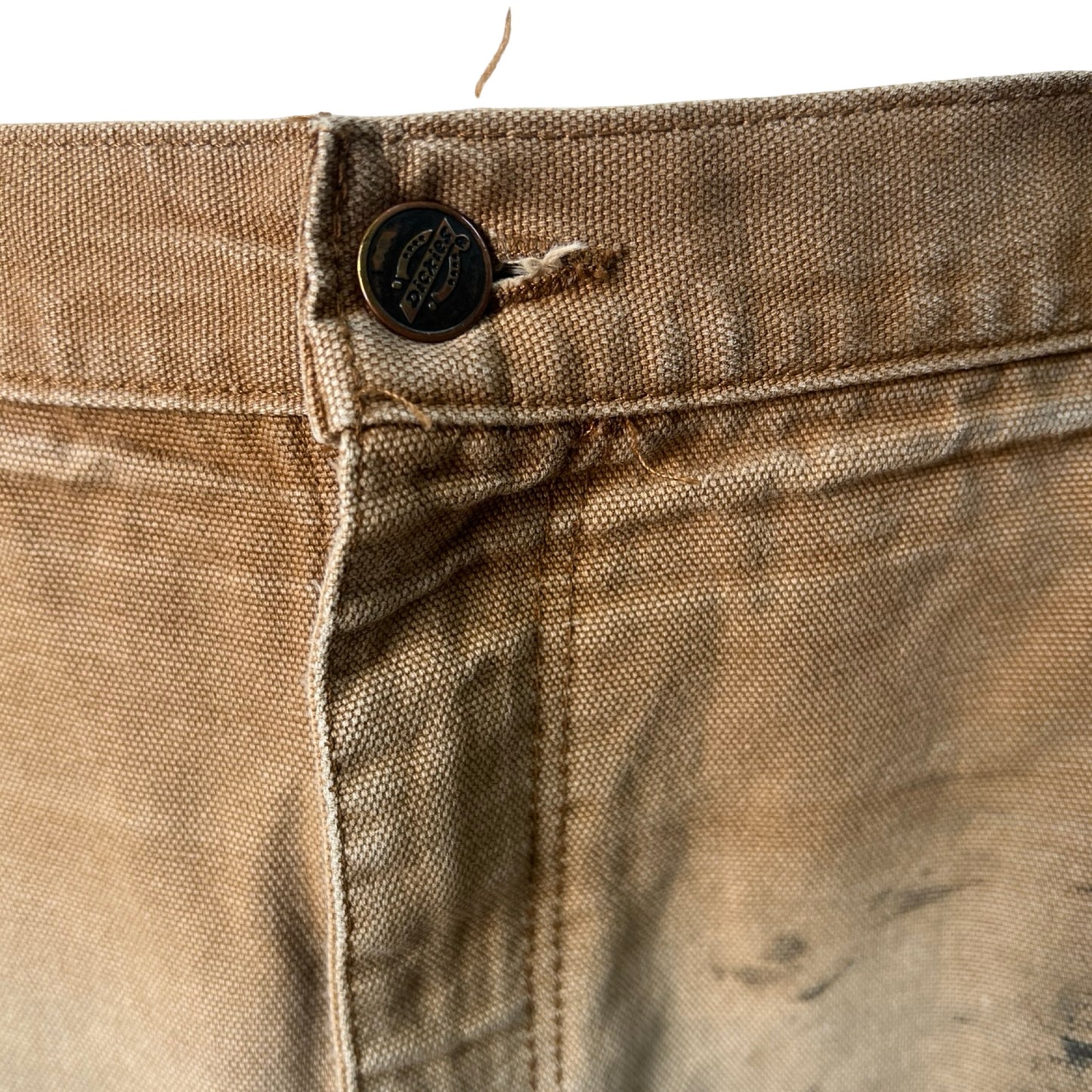 Vintage Heavily Distressed & Thrashed Dickies Canvas Carpenter Pants
