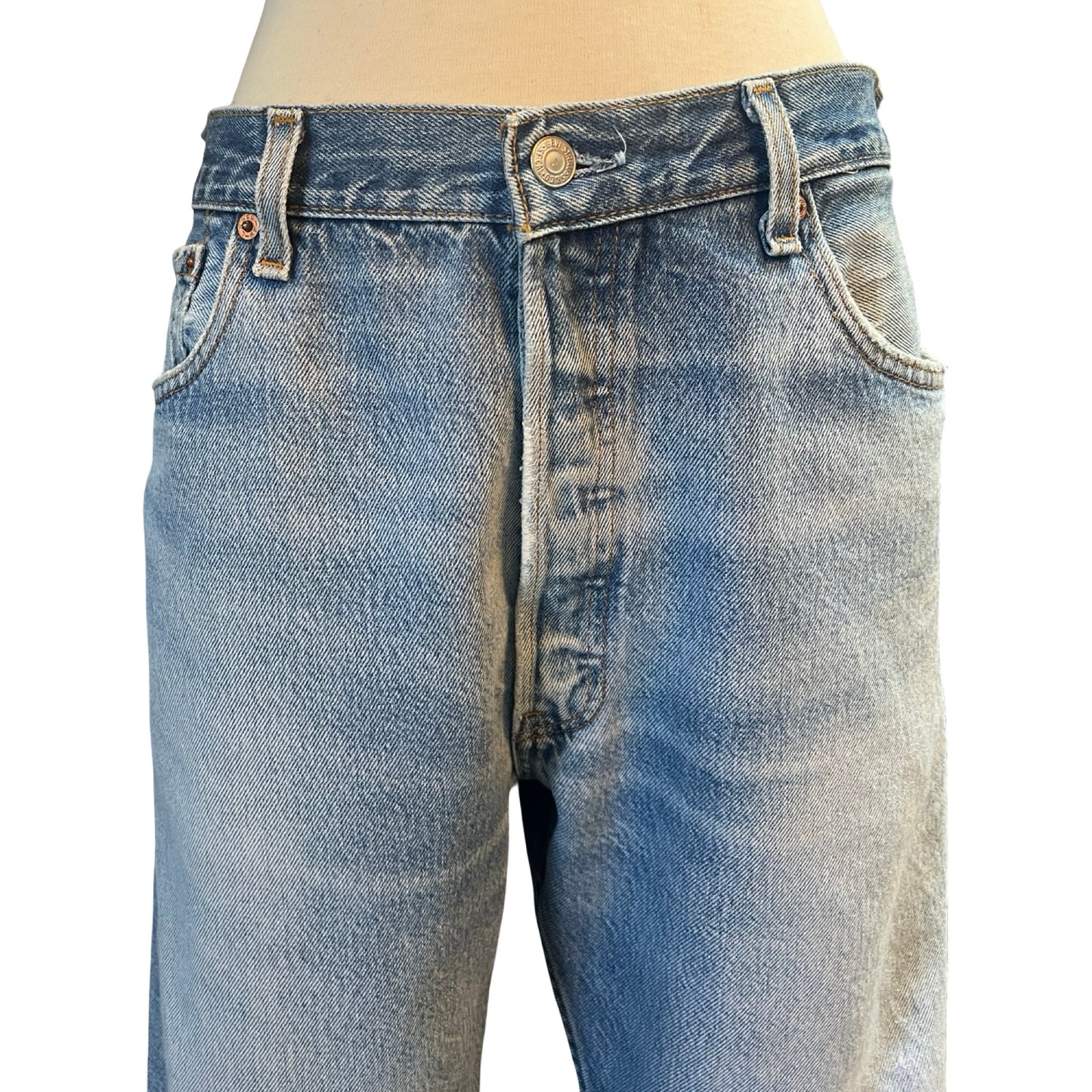 Vintage 1990’s Levi’s 501 Worn To Perfection Made In USA