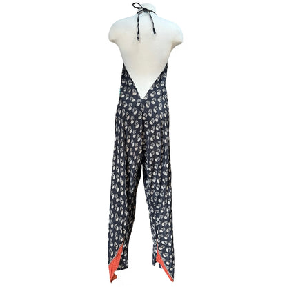 SunChild One Of A Kind Silk Jumpsuit O/S