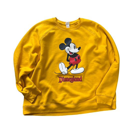 Vintage Oversized Mickey Mouse Disneyland Raglan Sweatshirt 3XL