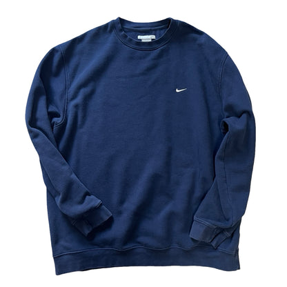 Vintage Y2K Oversized Silver Label Nike Sweatshirt 2XL