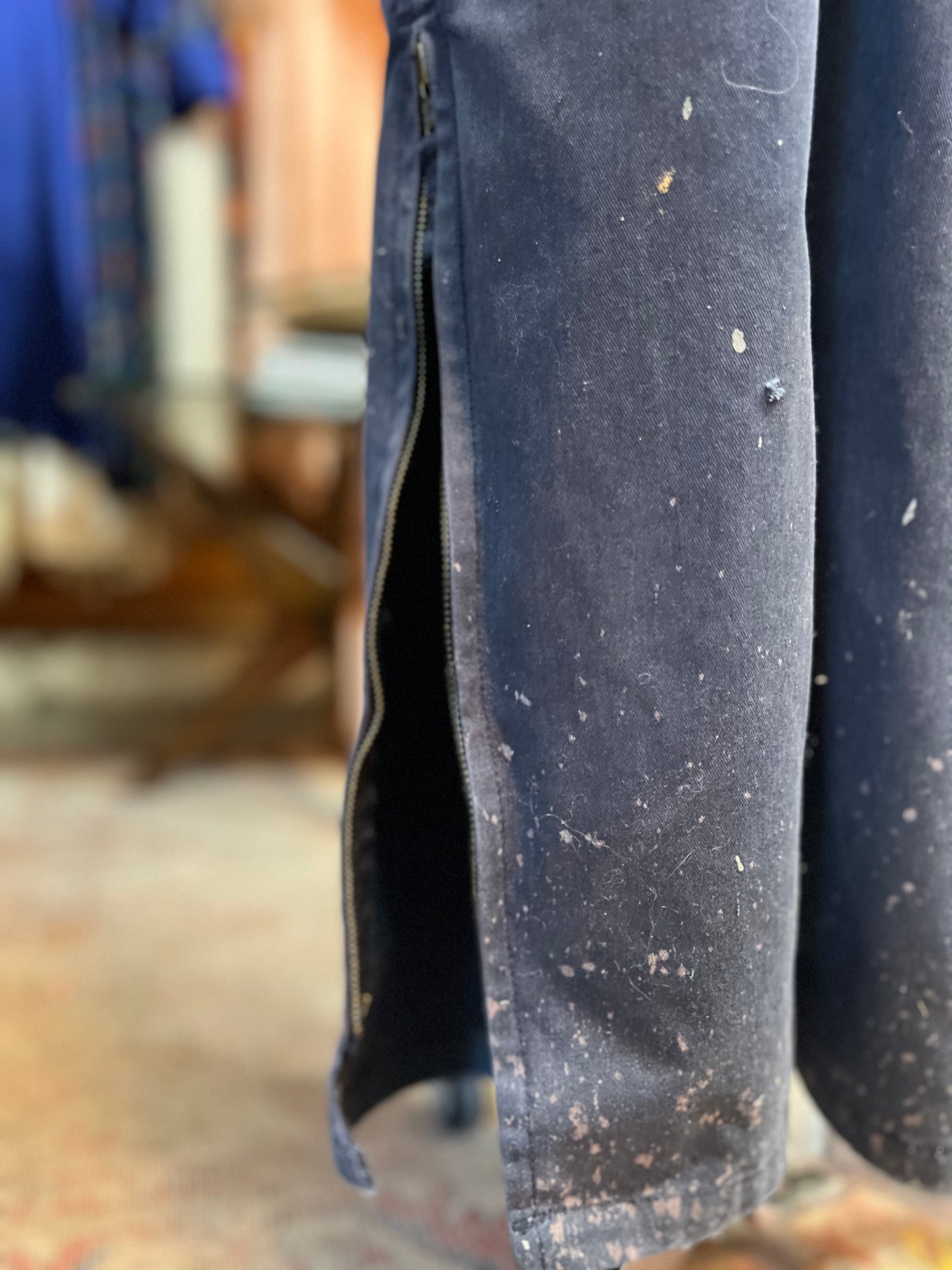 Vintage 1950’s Key Mechanics Coverall Jumpsuit Heavily Distressed XXL