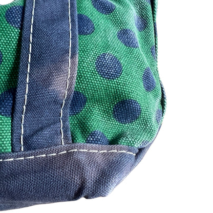 RARE Vintage 80’s LL Bean Polka Dot Mini Boat & Tote