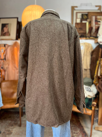Vintage Ralph Lauren Oversized Wool Overshirt Mens XL