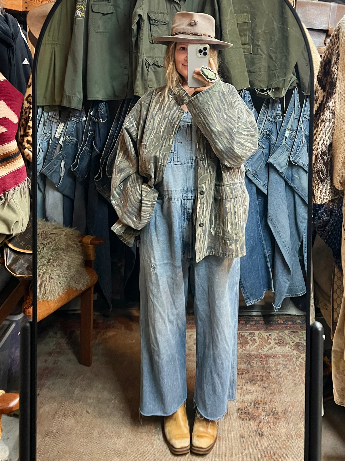 Vintage 1980’s Realtree Spartan Oversized Camo Jacket XXL