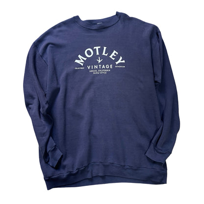 Vintage Oversized Distressed Russell Sweatshirt w/ MV Logo XL #32